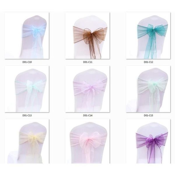 100pcs/set organza chair sashes wedding chair knot cover decoration chairs bow band belt ties for weddings jllqdr
100pcs/set organza chair sashes wedding chair knot cover decoration chairs bow band belt ties for weddings jllqdr
