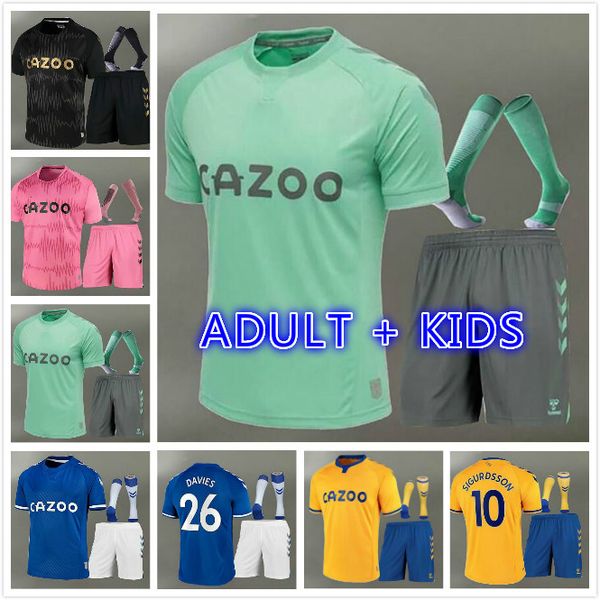 men kids everton 2020 2021 sigurdsson richarlison home soccer jersey kits 20 21 calvert-lewin walcott футбол футбол мальчиков полная установ, Black;yellow
men kids everton 2020 2021 sigurdsson richarlison home soccer jersey kits 20 21 calvert-lewin walcott футбол футбол мальчиков полная установ, Black;yellow