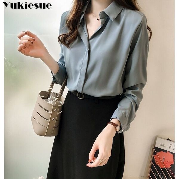 summer long sleeve women's shirt blouse for women blusas womens and blouses chiffon shirts ladie's plus size 201028, White
summer long sleeve women's shirt blouse for women blusas womens and blouses chiffon shirts ladie's plus size 201028, White