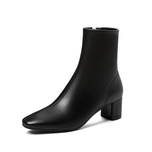 2020 new winter fashion boots women platform warm shoes mid-calf boots ankle zipper leather women botas mujer1, Black
2020 new winter fashion boots women platform warm shoes mid-calf boots ankle zipper leather women botas mujer1, Black