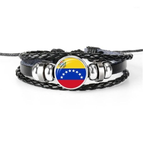 turkmenistan, tuvalu, ukraine, united arab emirates, uzbekistan, venezuela flag bracelet hand-woven leather flag bracelets1, Golden;silver
turkmenistan, tuvalu, ukraine, united arab emirates, uzbekistan, venezuela flag bracelet hand-woven leather flag bracelets1, Golden;silver