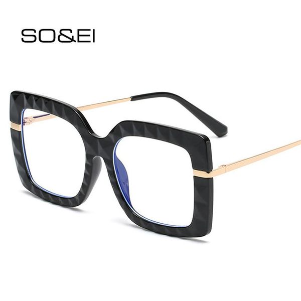 SO&EI Fashion Multi-Cut Crystal Square Women Sunglasses Retro Gradient Eyewear Men Clear Lens Leopard Glasses Frame Shades UV400, White;black
SO&EI Fashion Multi-Cut Crystal Square Women Sunglasses Retro Gradient Eyewear Men Clear Lens Leopard Glasses Frame Shades UV400, White;black