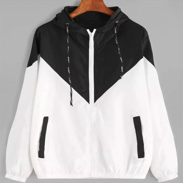 2021 spring autumn women jackets spliced color elastic waist jacket coat casual loose style zipper long sleeve ladies, Black;brown
2021 spring autumn women jackets spliced color elastic waist jacket coat casual loose style zipper long sleeve ladies, Black;brown