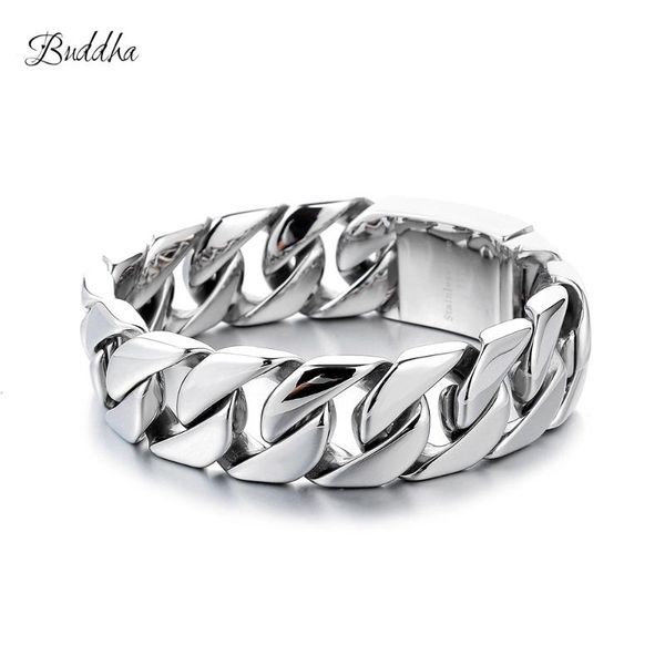 link, chain fashion link stainless steel bracelet men heavy 20mm wide mens to buddha bracelets 2021 bicycle wristband, Black
link, chain fashion link stainless steel bracelet men heavy 20mm wide mens to buddha bracelets 2021 bicycle wristband, Black