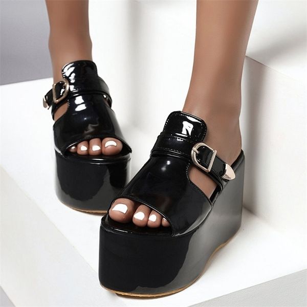 doratasia new ins platform slides summer high wedges slippers women daily sweet thick bottom shoes woman y200628, Black
doratasia new ins platform slides summer high wedges slippers women daily sweet thick bottom shoes woman y200628, Black