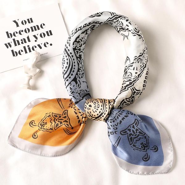 scarves women silk scarf square neck hair scarfs print foulard female neckerchief fashion ring shawl office ladies hijab 2021, Blue;gray
scarves women silk scarf square neck hair scarfs print foulard female neckerchief fashion ring shawl office ladies hijab 2021, Blue;gray