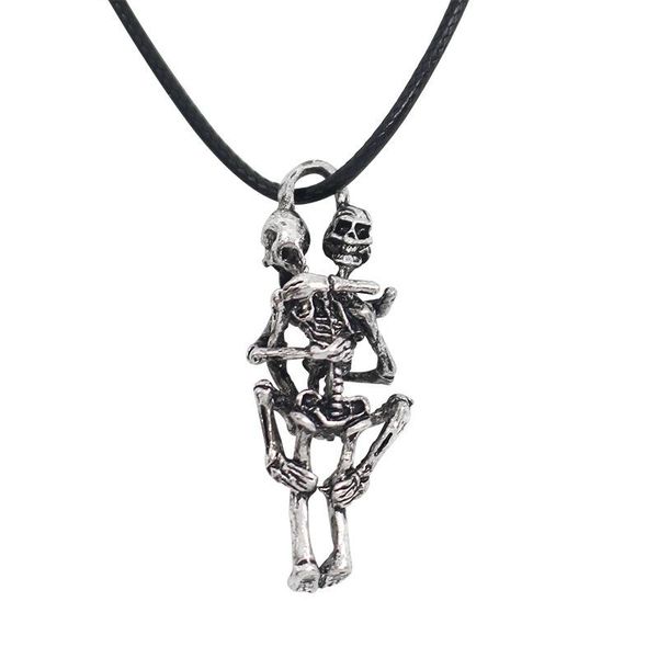 pendant necklaces necklace gothic skull skeleton hug together couples dead or lift charm choker stainless steel vintage jewelry, Silver
pendant necklaces necklace gothic skull skeleton hug together couples dead or lift charm choker stainless steel vintage jewelry, Silver