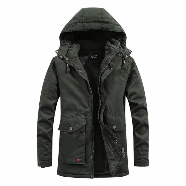 kalenmos men winter fleece warm casual jacket parkas men windproof thick hooded windbreaker coat fashion outdoor parkas, Black
kalenmos men winter fleece warm casual jacket parkas men windproof thick hooded windbreaker coat fashion outdoor parkas, Black