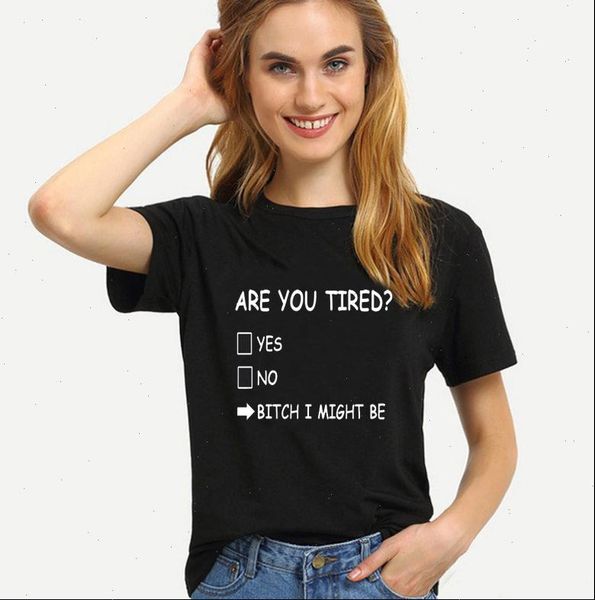 are you tired letter print t shirt women short sleeve o neck loose tshirt 2021 summer women tee shirt camisetas, White
are you tired letter print t shirt women short sleeve o neck loose tshirt 2021 summer women tee shirt camisetas, White