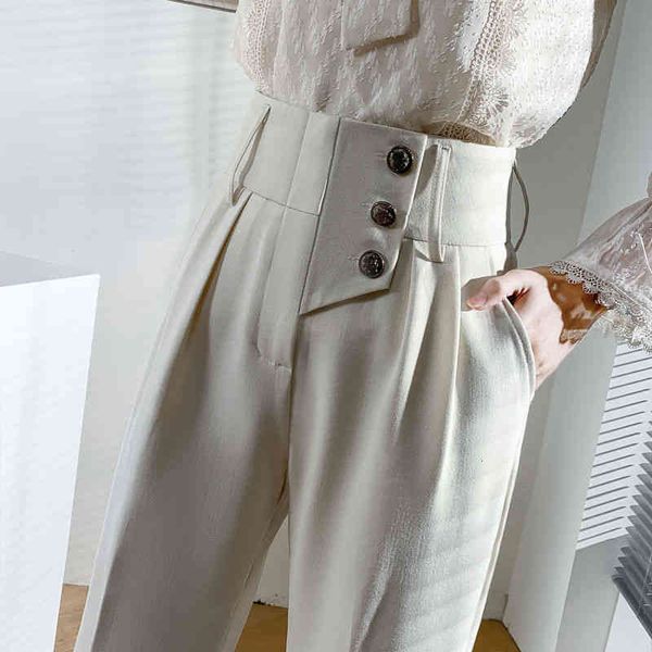 women's pants & capris female slacks, casual, fall-out, smooth, button-down, high waist, loose, vintage, harem pants e1000 vb99, Black;white
women's pants & capris female slacks, casual, fall-out, smooth, button-down, high waist, loose, vintage, harem pants e1000 vb99, Black;white