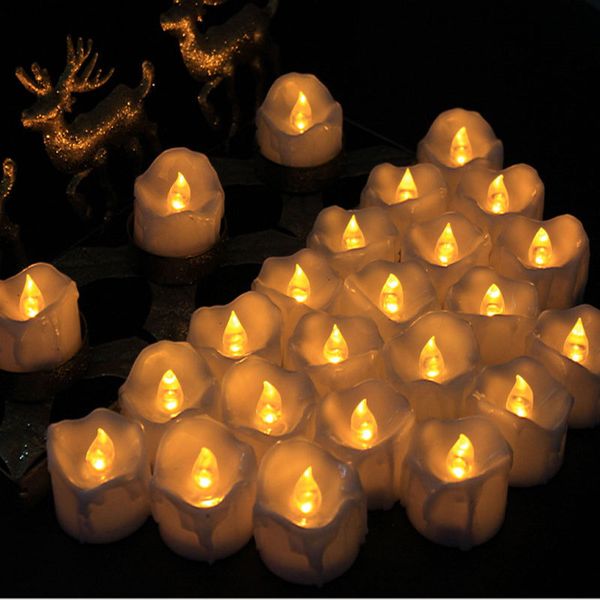 24pcs led electric candle tealight flicker flashing flameless pillar romance tea light christmas halloween wedding decoration
24pcs led electric candle tealight flicker flashing flameless pillar romance tea light christmas halloween wedding decoration