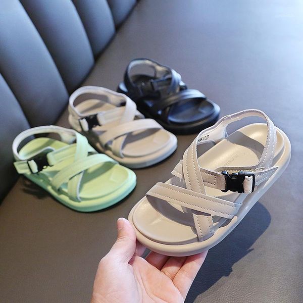 sandals summer kids for girls boys baby genuine leather princess shoes children rome beach toddler shoes1, Black;red
sandals summer kids for girls boys baby genuine leather princess shoes children rome beach toddler shoes1, Black;red