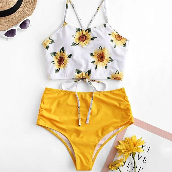 women's bikini swimsuit ladies floral strap print split conservative bikini push-up beachwear swimwear swimwear, White;black
women's bikini swimsuit ladies floral strap print split conservative bikini push-up beachwear swimwear swimwear, White;black