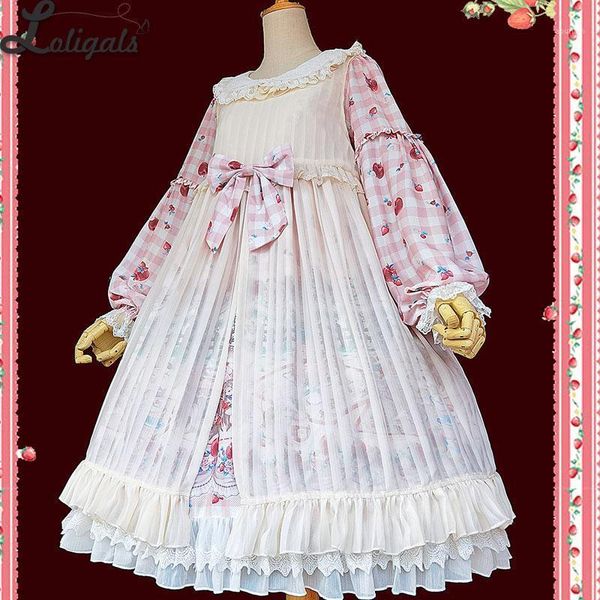 women's blouses & shirts sweet lolita chiffon cover up dress by infanta1, White 
women's blouses & shirts sweet lolita chiffon cover up dress by infanta1, White