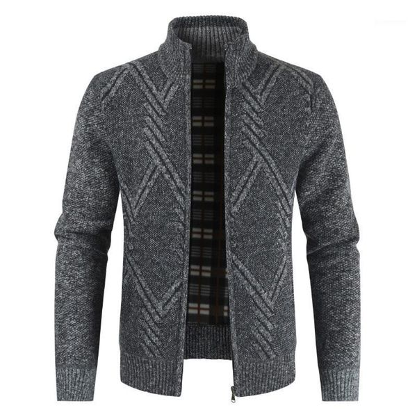 2020 winter sweater coat men casual fashion cardigan stand collar men sweater gray jacket homme 20201, White;black 
2020 winter sweater coat men casual fashion cardigan stand collar men sweater gray jacket homme 20201, White;black