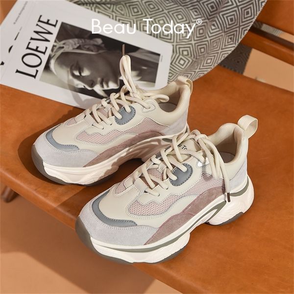 beautoday chunky sneakers women nylon mesh leather mixed colors lace-up closure platform comfy lady casual shoes handmade lj200812, Black
beautoday chunky sneakers women nylon mesh leather mixed colors lace-up closure platform comfy lady casual shoes handmade lj200812, Black