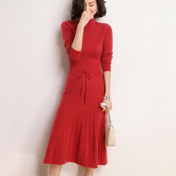100% pure cashmere high-end women casual long sweater dress female autumn long sleeve soft knitted girl clothes1, White;black
100% pure cashmere high-end women casual long sweater dress female autumn long sleeve soft knitted girl clothes1, White;black