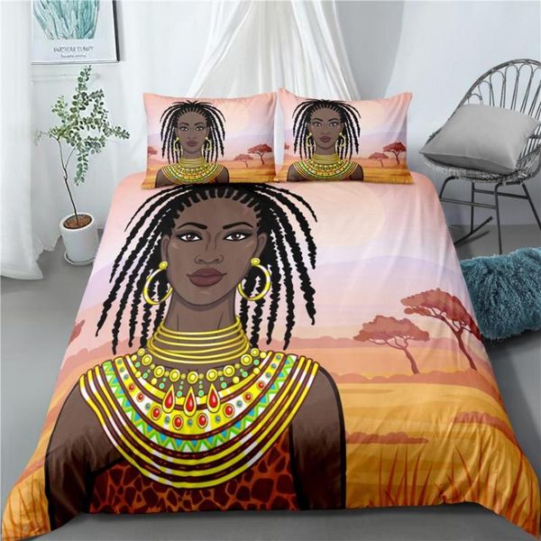 kids girls bedding 2/3 pcs set cartoon african girl print duvet cover pillow cases twin single full size drop ship
kids girls bedding 2/3 pcs set cartoon african girl print duvet cover pillow cases twin single full size drop ship