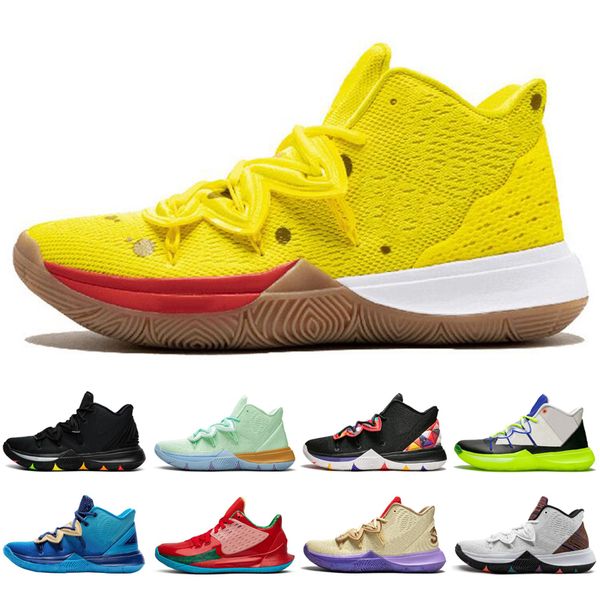 new kyrie irving spongebob 5 5s jumpman men basketball shoes oreo friends cny patrick mens trainers sports sneakers size 7-12
new kyrie irving spongebob 5 5s jumpman men basketball shoes oreo friends cny patrick mens trainers sports sneakers size 7-12