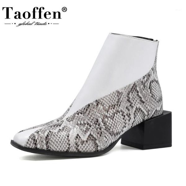 boots taoffen size 34-43 women ankle serpentine thick heel winter shoes woman fashion zipper short boot lady footwear1, Black
boots taoffen size 34-43 women ankle serpentine thick heel winter shoes woman fashion zipper short boot lady footwear1, Black