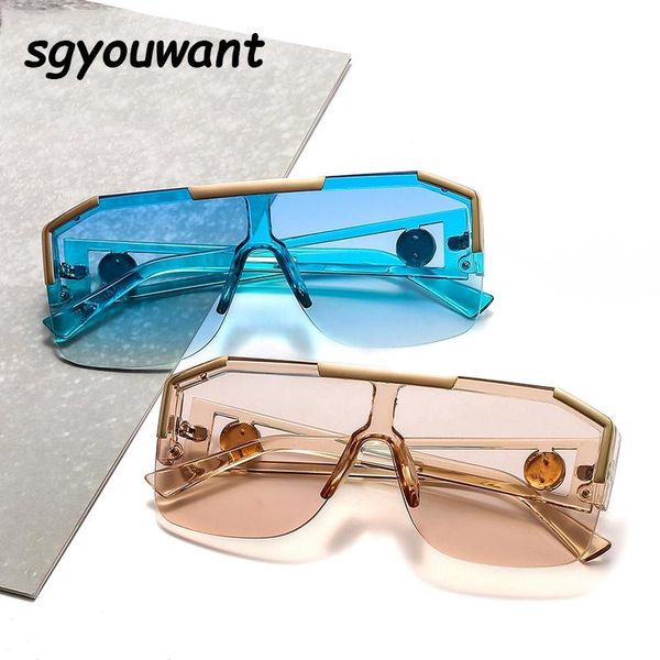 sunglasses sgyouwant shield men women fashion color lens alloy frame rectangle brand designer uv400, White;black
sunglasses sgyouwant shield men women fashion color lens alloy frame rectangle brand designer uv400, White;black