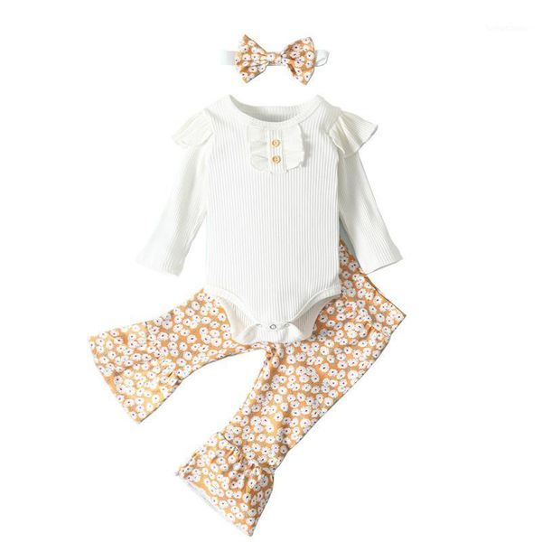 clothing sets 2021 baby's set long sleeve romper and print daisy pants headwear three-piece suit for toddler boys girls outfits1, White
clothing sets 2021 baby's set long sleeve romper and print daisy pants headwear three-piece suit for toddler boys girls outfits1, White