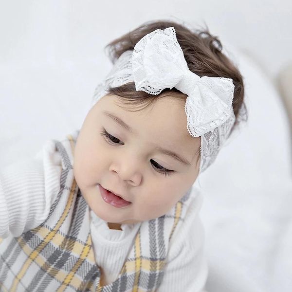hair accessories baby girls head bands lace infant princess headband bowknot born spring summer soft toddler headwrap, Slivery;white 
hair accessories baby girls head bands lace infant princess headband bowknot born spring summer soft toddler headwrap, Slivery;white