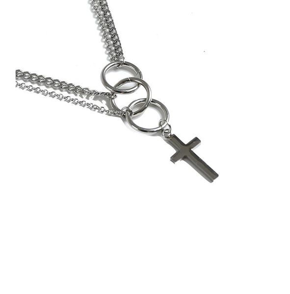 chokers men jewelry titanium steel silver cross pendant necklace for women link chain charms making, Golden;silver
chokers men jewelry titanium steel silver cross pendant necklace for women link chain charms making, Golden;silver