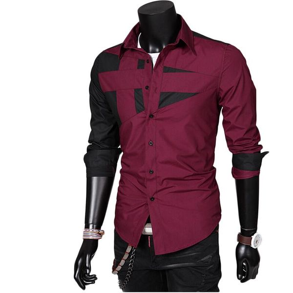 uniqsore nice popular fashion patchworkcasual shirt individuational long-sleeved splendid skinny turn-down collar shirt -2xl, White;black
uniqsore nice popular fashion patchworkcasual shirt individuational long-sleeved splendid skinny turn-down collar shirt -2xl, White;black