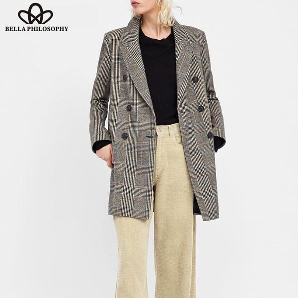 bella philosophy women coats winter double breasted warm retro coat long sleeve casual women plaid coat vintage loose outwears1, Black
bella philosophy women coats winter double breasted warm retro coat long sleeve casual women plaid coat vintage loose outwears1, Black
