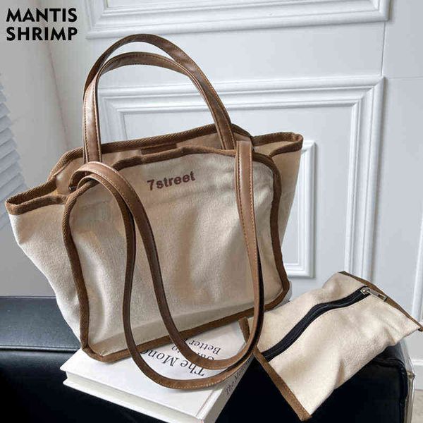 shopping bags simple women designer new trend shoulder female large capacity casual canvas handbags for girls 220307
shopping bags simple women designer new trend shoulder female large capacity casual canvas handbags for girls 220307