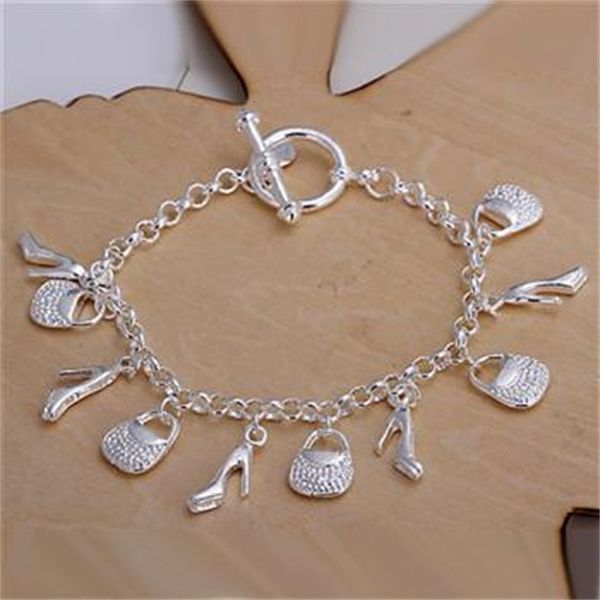 christmas retail wholesale gift, - shipping, new 925 silver fashion bracelet b79, Black
christmas retail wholesale gift, - shipping, new 925 silver fashion bracelet b79, Black