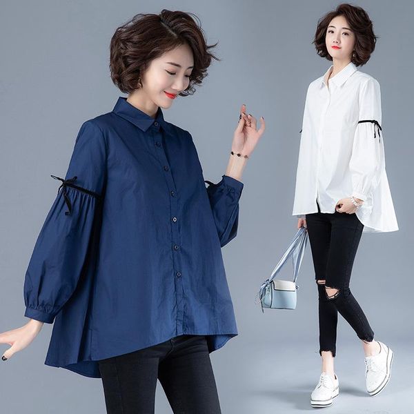 women's blouses & shirts 2021 autumn white women vintage style lantern sleeve blouse blue sweet woman shirt loose plus size clothes 4x
women's blouses & shirts 2021 autumn white women vintage style lantern sleeve blouse blue sweet woman shirt loose plus size clothes 4x