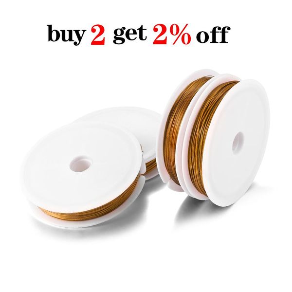 1roll/lot 0.3/0.45/0.5/0.6mm gold resistant strong line stainless steel wire tiger tail beading wire for jewelry making supplies bbynsq
1roll/lot 0.3/0.45/0.5/0.6mm gold resistant strong line stainless steel wire tiger tail beading wire for jewelry making supplies bbynsq