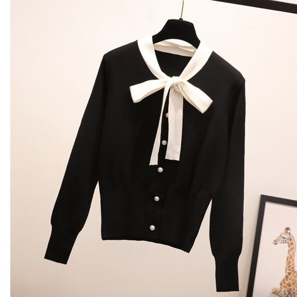 cardigan knitwear new style autumn / winter 2020 korean slim fit v-neck sweater ins women's fashion, White;black
cardigan knitwear new style autumn / winter 2020 korean slim fit v-neck sweater ins women's fashion, White;black