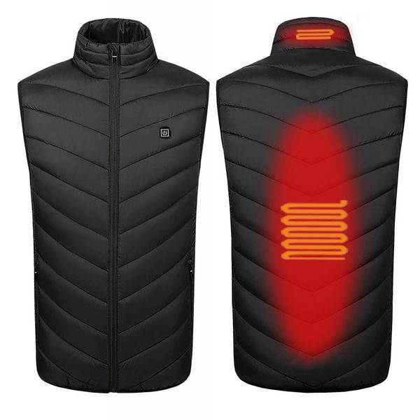 autumn and winter men's and women's self-cultivation smart heating vest without cap, Black;white
autumn and winter men's and women's self-cultivation smart heating vest without cap, Black;white