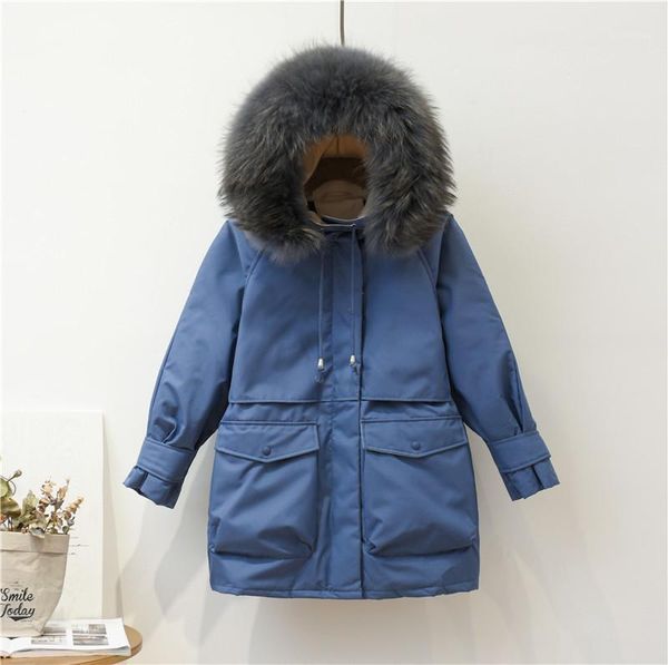 winter down coat female brand clothes 2020 warm duck down jacket women fashion parka raccoon fur coats hiver lw16261, Black
winter down coat female brand clothes 2020 warm duck down jacket women fashion parka raccoon fur coats hiver lw16261, Black