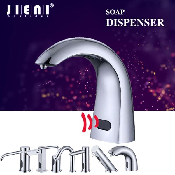 liquid soap dispenser jieni automatic sensor touch-electroplate sanitize for kitchen bathroom
liquid soap dispenser jieni automatic sensor touch-electroplate sanitize for kitchen bathroom