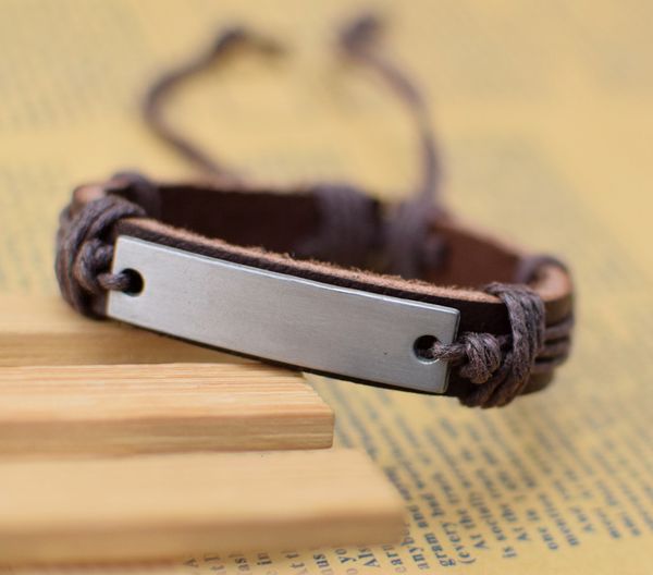 factoryamw4cool new genuine leather bracelet jewelry bangle supply cuff pewter metal blank plate charm bracelets utle
factoryamw4cool new genuine leather bracelet jewelry bangle supply cuff pewter metal blank plate charm bracelets utle