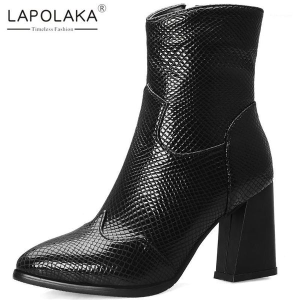 boots lapolaka fashion large size 32-43 chunky high heels ankle women shoes woman zip up spring autumn shoes1, Black
boots lapolaka fashion large size 32-43 chunky high heels ankle women shoes woman zip up spring autumn shoes1, Black