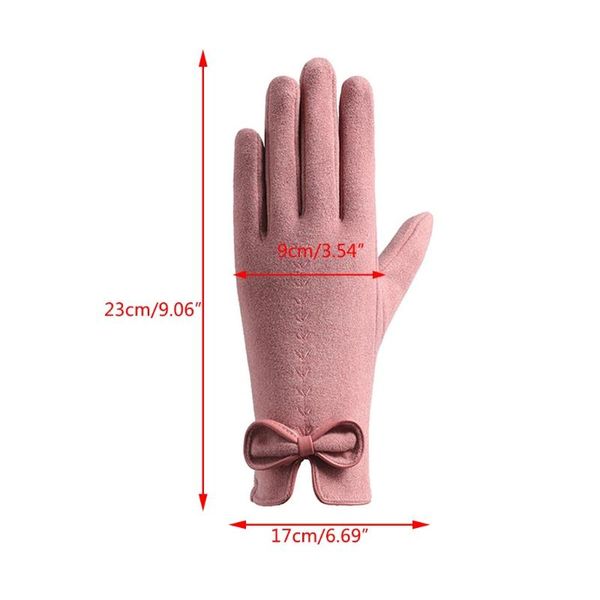 women winter bowknot touch screen gloves driving thick plush lined warm mittens x5xa, Blue;gray
women winter bowknot touch screen gloves driving thick plush lined warm mittens x5xa, Blue;gray