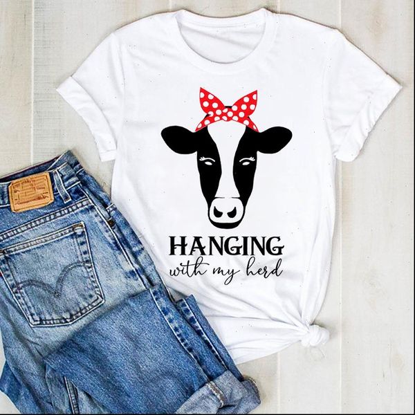 women lady heifer bull printed aesthetic ladies fashion summer t tee tshirt womens female shirt clothes graphic t shirt, White
women lady heifer bull printed aesthetic ladies fashion summer t tee tshirt womens female shirt clothes graphic t shirt, White