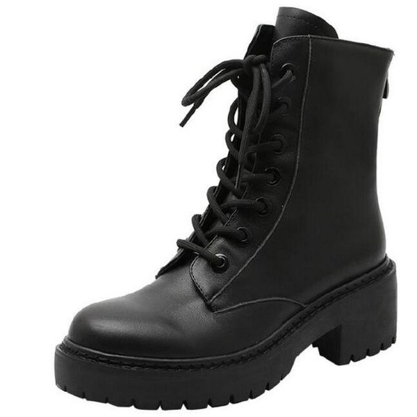 boots women platforms ankle wedges lace up leather oxford shoes short women's motorcycle, Black
boots women platforms ankle wedges lace up leather oxford shoes short women's motorcycle, Black