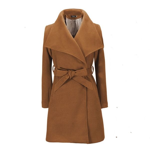 winter women's slim satin style soil wool coat women, Black
winter women's slim satin style soil wool coat women, Black