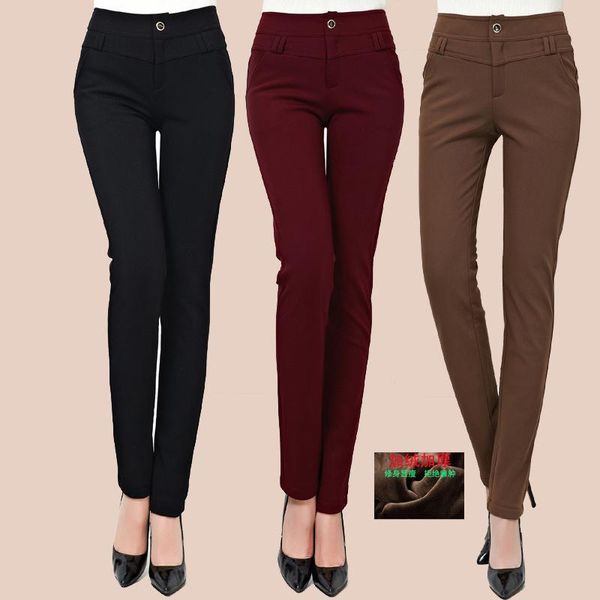 quality amashite genuine new women's pants small leg pants plush thickening counter autumn / winter 2021 casual, Black;white
quality amashite genuine new women's pants small leg pants plush thickening counter autumn / winter 2021 casual, Black;white