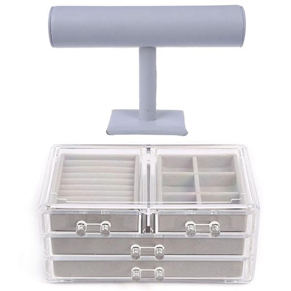 1pcs bracelet jewelry white display rack 10x6 inch & 11pcs dustproof three-layer jewelry storage display box, Pink;blue
1pcs bracelet jewelry white display rack 10x6 inch & 11pcs dustproof three-layer jewelry storage display box, Pink;blue