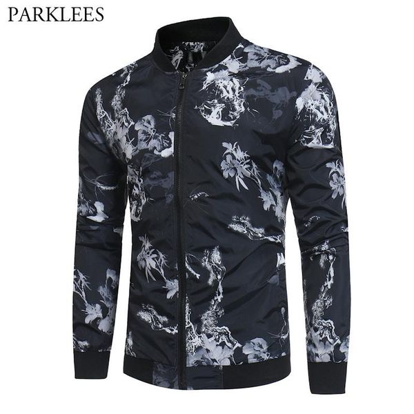 men's jackets floral print black bomber jacket men 2021 brand spring casual baseball mens plus size and coats veste homme, Black;brown
men's jackets floral print black bomber jacket men 2021 brand spring casual baseball mens plus size and coats veste homme, Black;brown