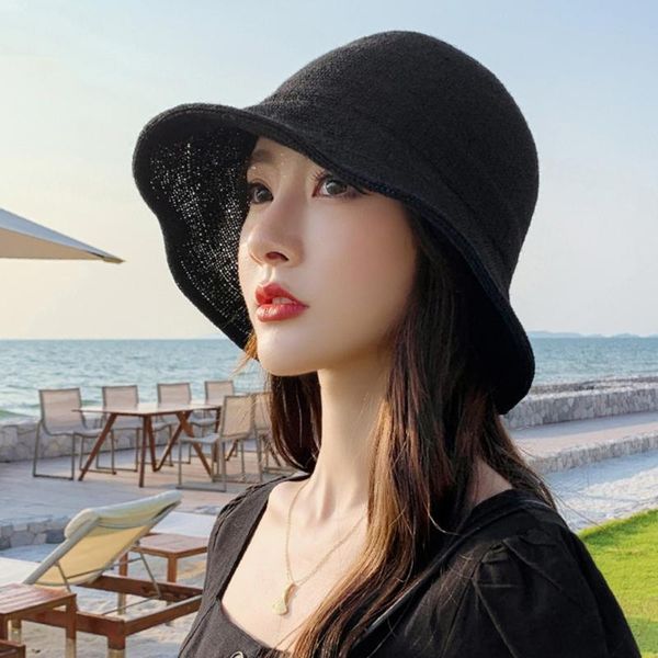 women summer weave straw sun hat macaron candy color wavy wide brim beach cap 28gd, Blue;gray
women summer weave straw sun hat macaron candy color wavy wide brim beach cap 28gd, Blue;gray