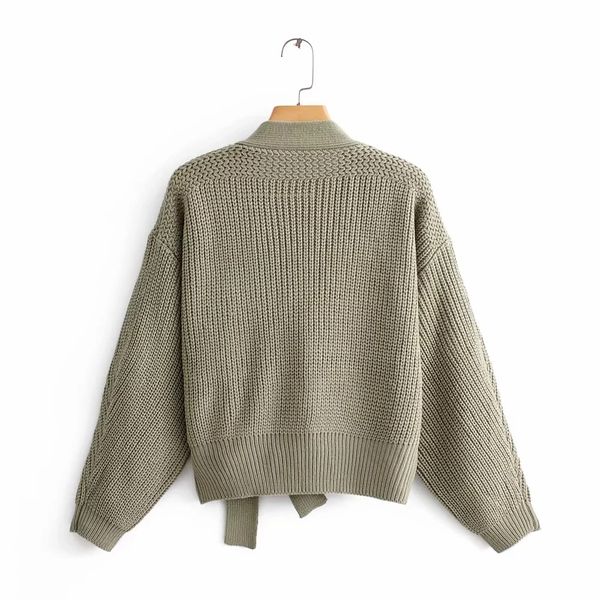 womens green knitted cardigan sweater women long sleeve sashes chic sweater streetwear womens knit sweater 200924, White;black
womens green knitted cardigan sweater women long sleeve sashes chic sweater streetwear womens knit sweater 200924, White;black