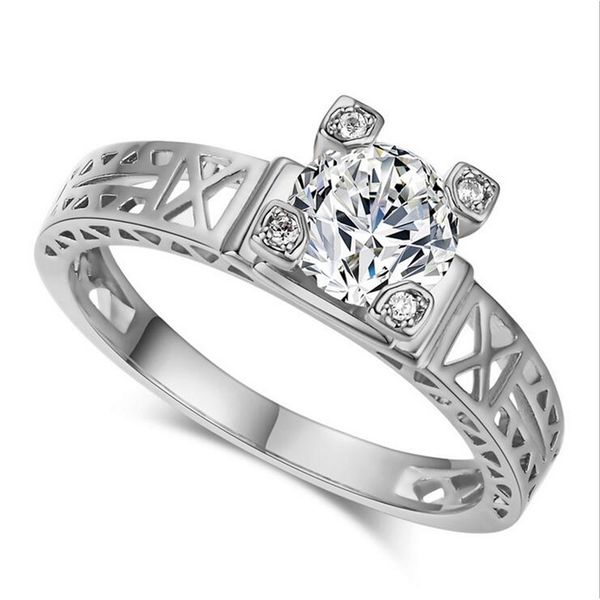 hollow rings for lady clear zircon unique jewelry wholesalers discount anillos mujer 201218, Silver
hollow rings for lady clear zircon unique jewelry wholesalers discount anillos mujer 201218, Silver